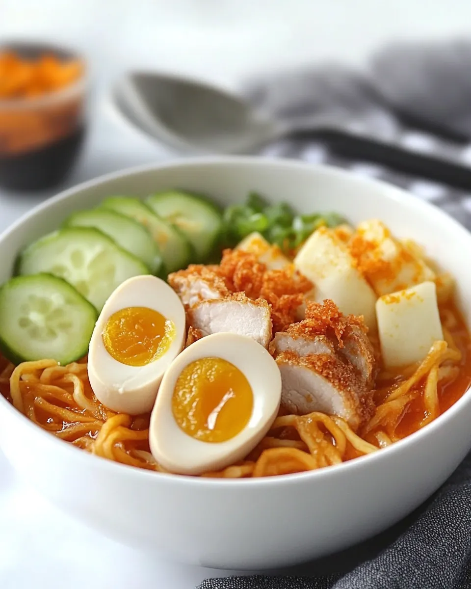 Homemade Mee Rebus photo