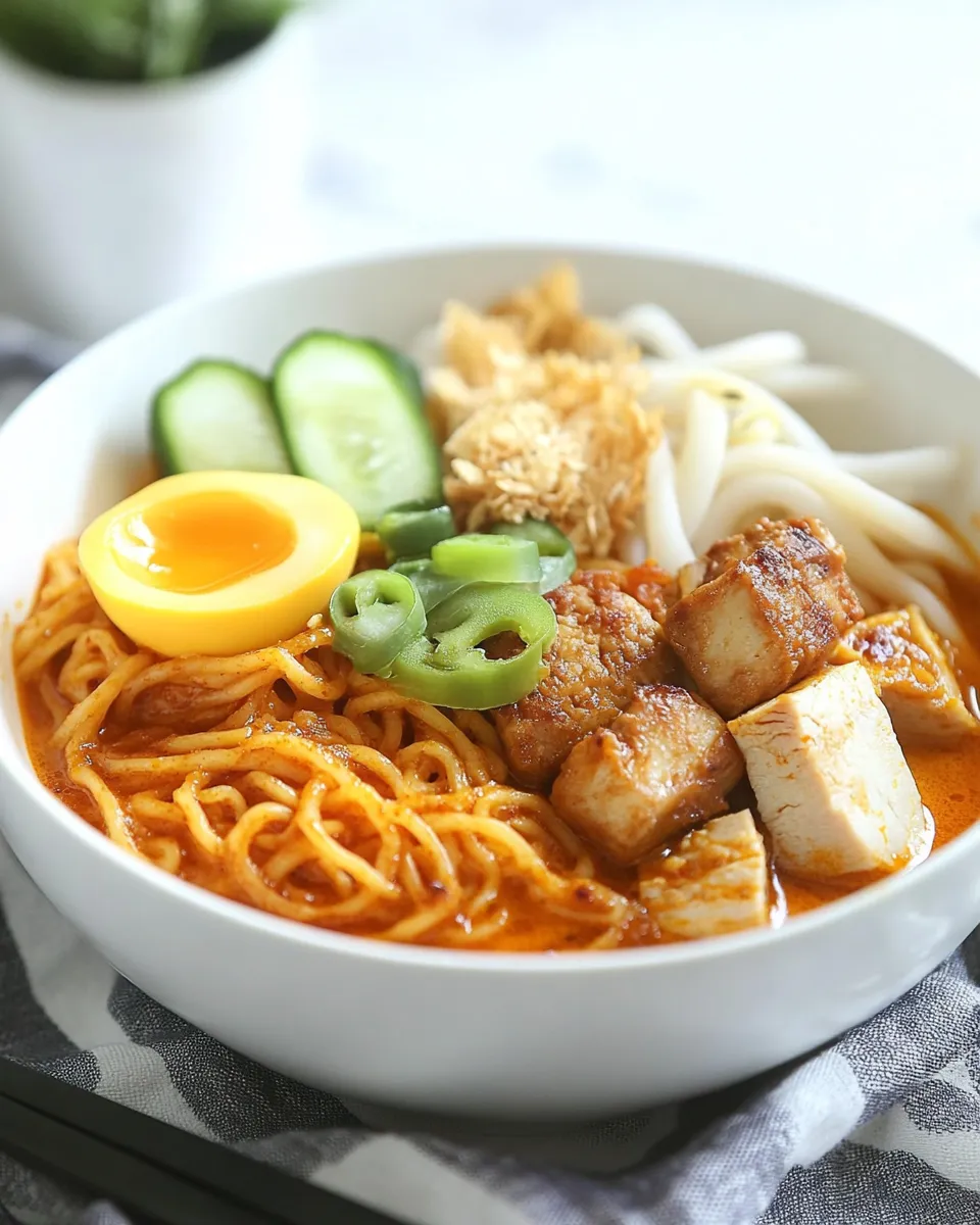 Delicious Mee Rebus shot