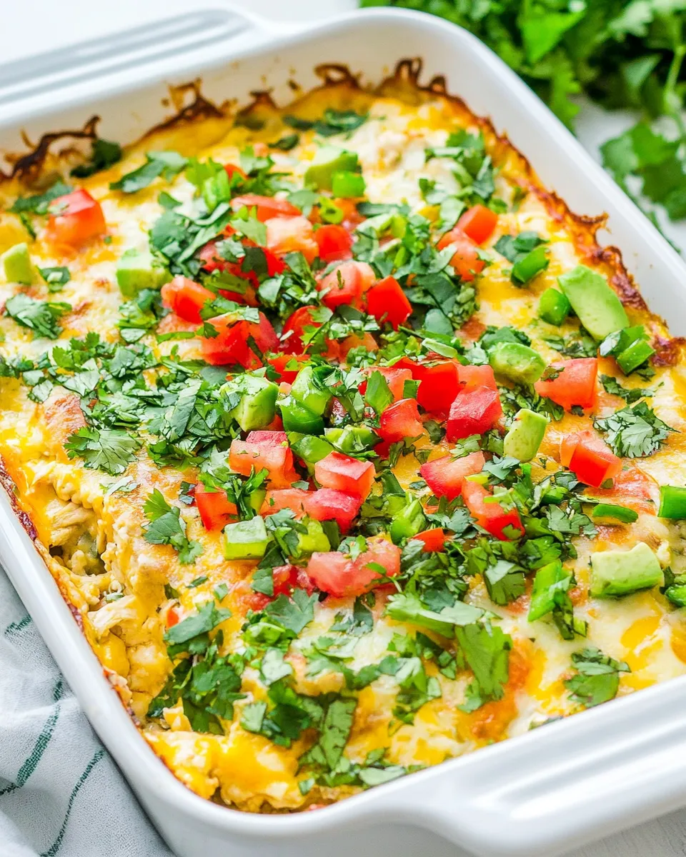 Easy Mexican Chicken Casserole recipe image
