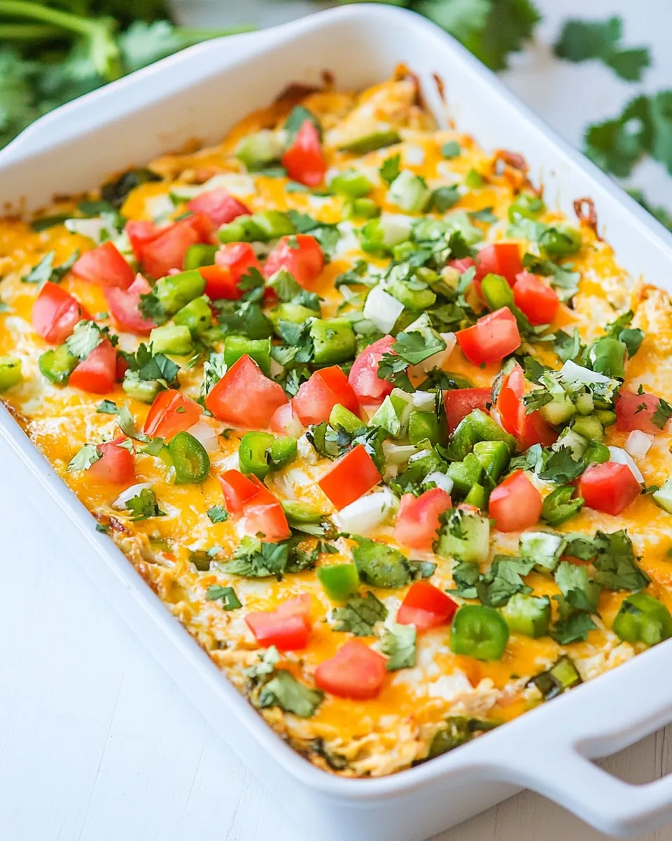 Quick Mexican Chicken Casserole shot