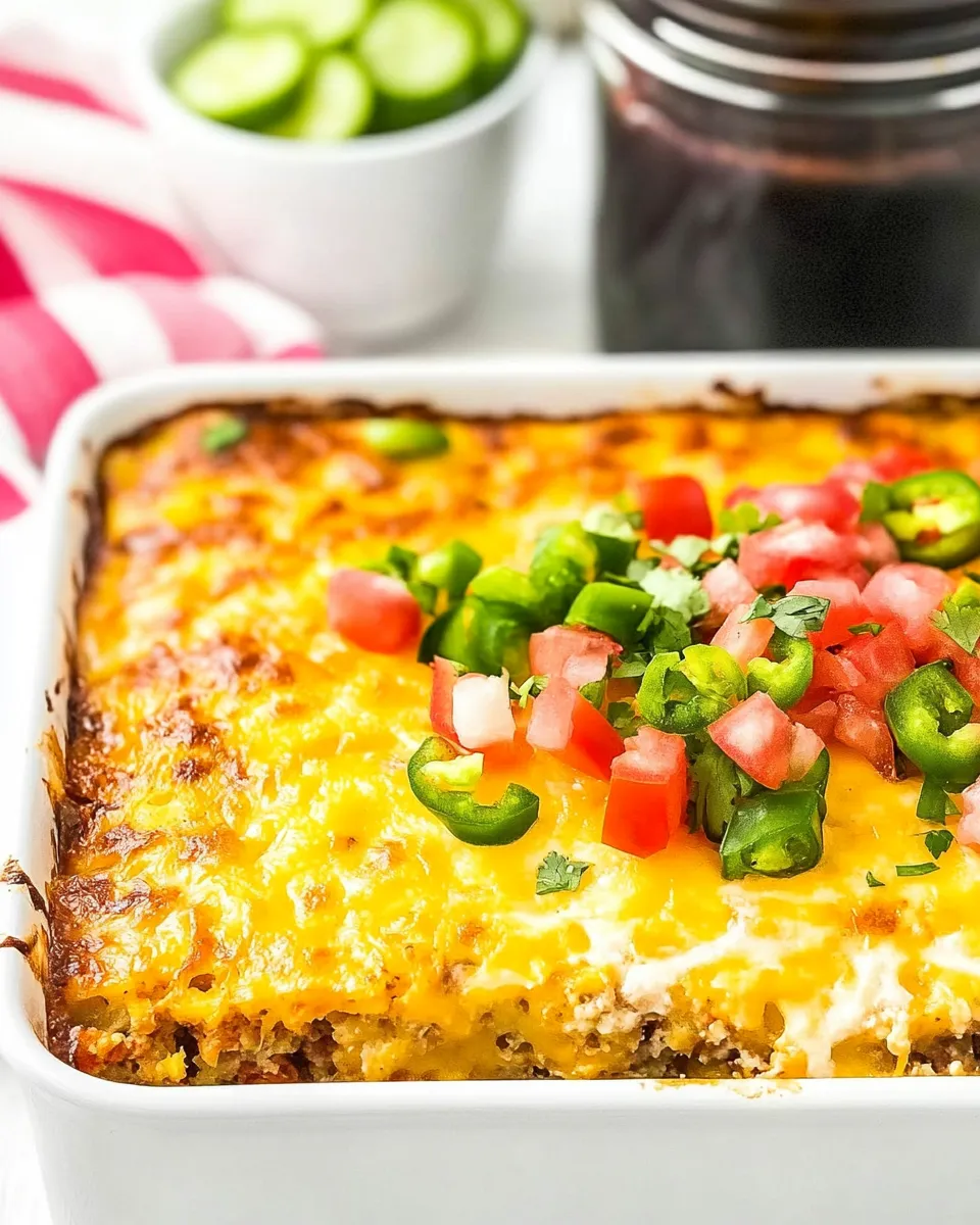 Classic Mexican Hash Brown Breakfast Casserole image