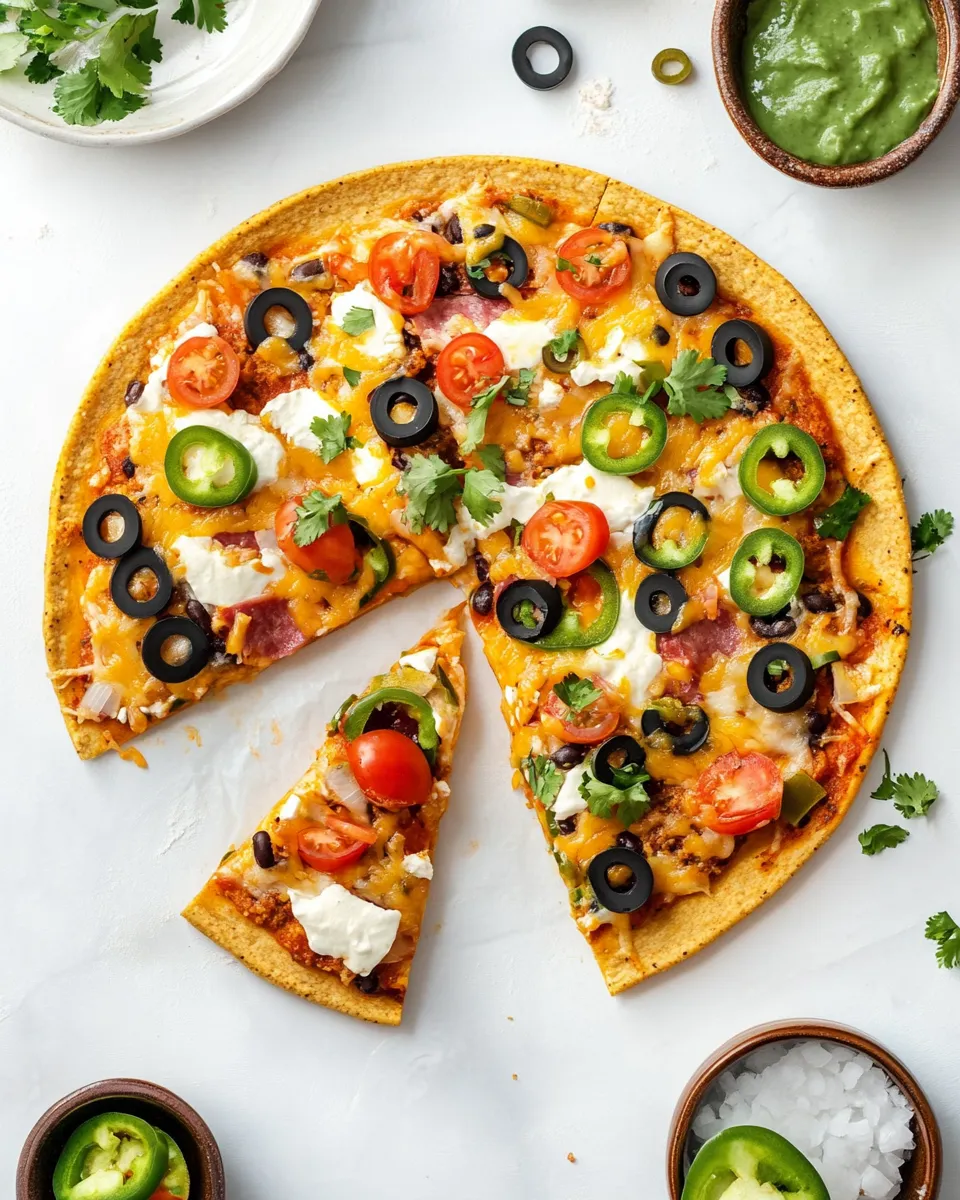 Quick Mexican Pizza Taco Bell Recipe shot