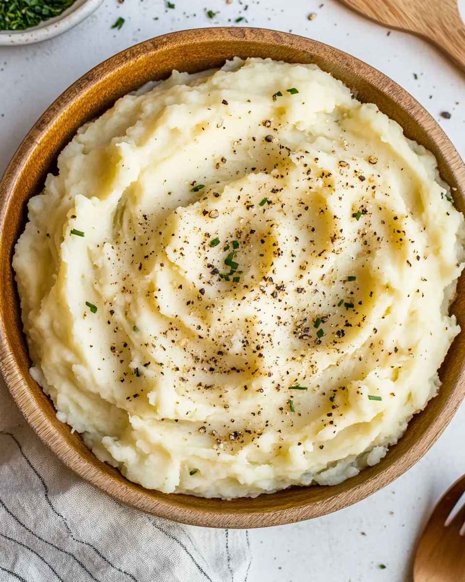 Quick Microwave Mashed Potatoes recipe photo