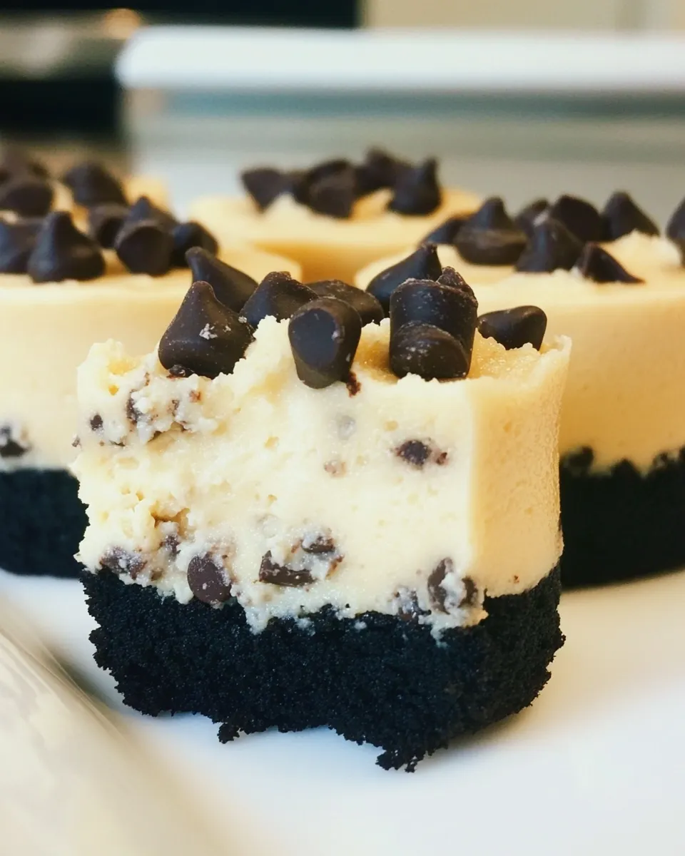 Easy Mini Cookie Dough Cheesecakes picture