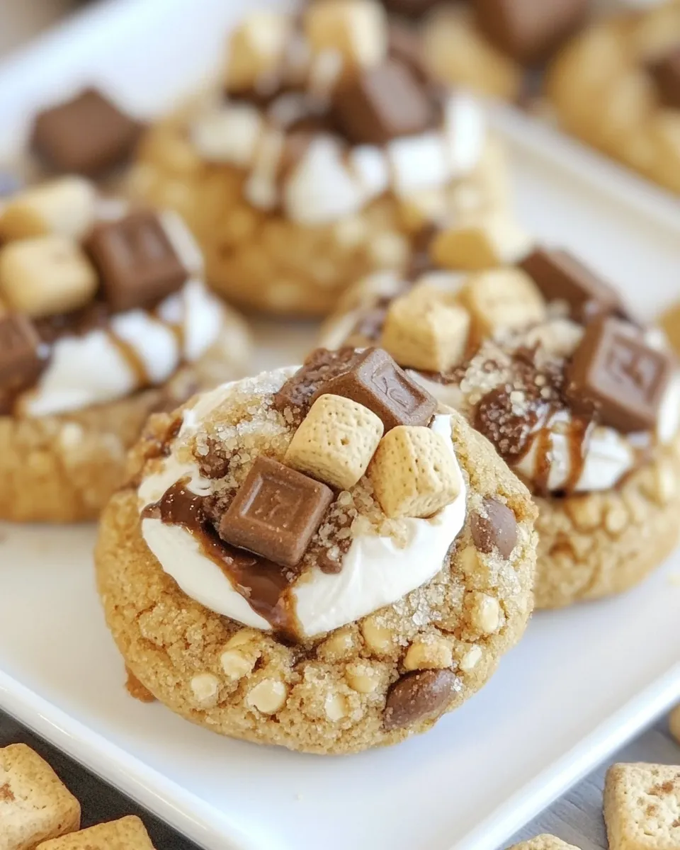 Classic Mini Smores Cookies image