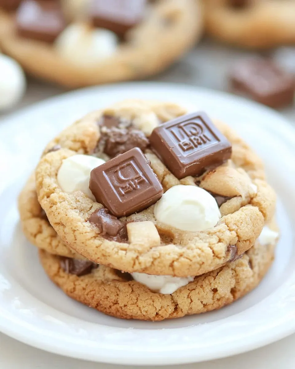 Delicious Mini Smores Cookies shot