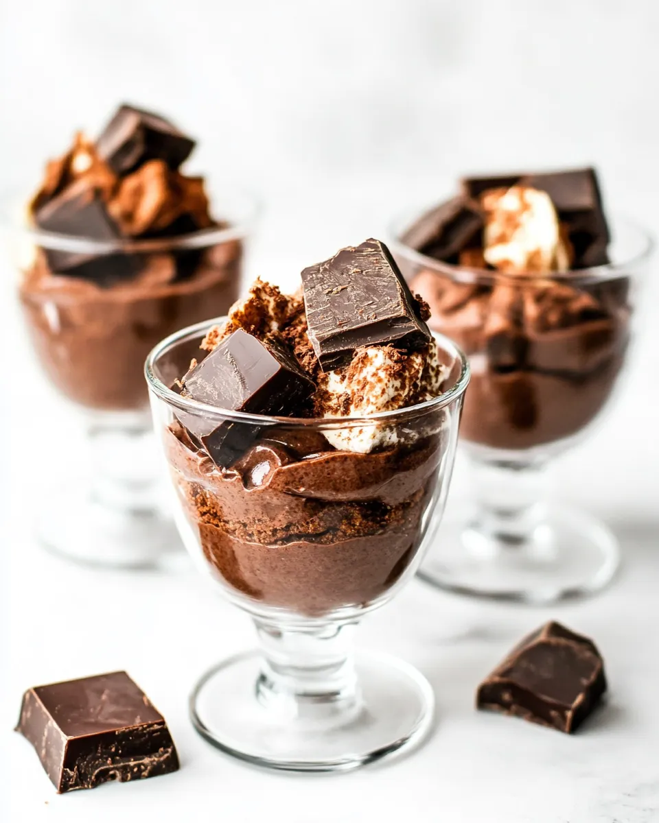 Classic Mini Triple Chocolate Trifles image
