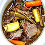 Delicious Mississippi Pot Roast Slow Cooker Recipe image