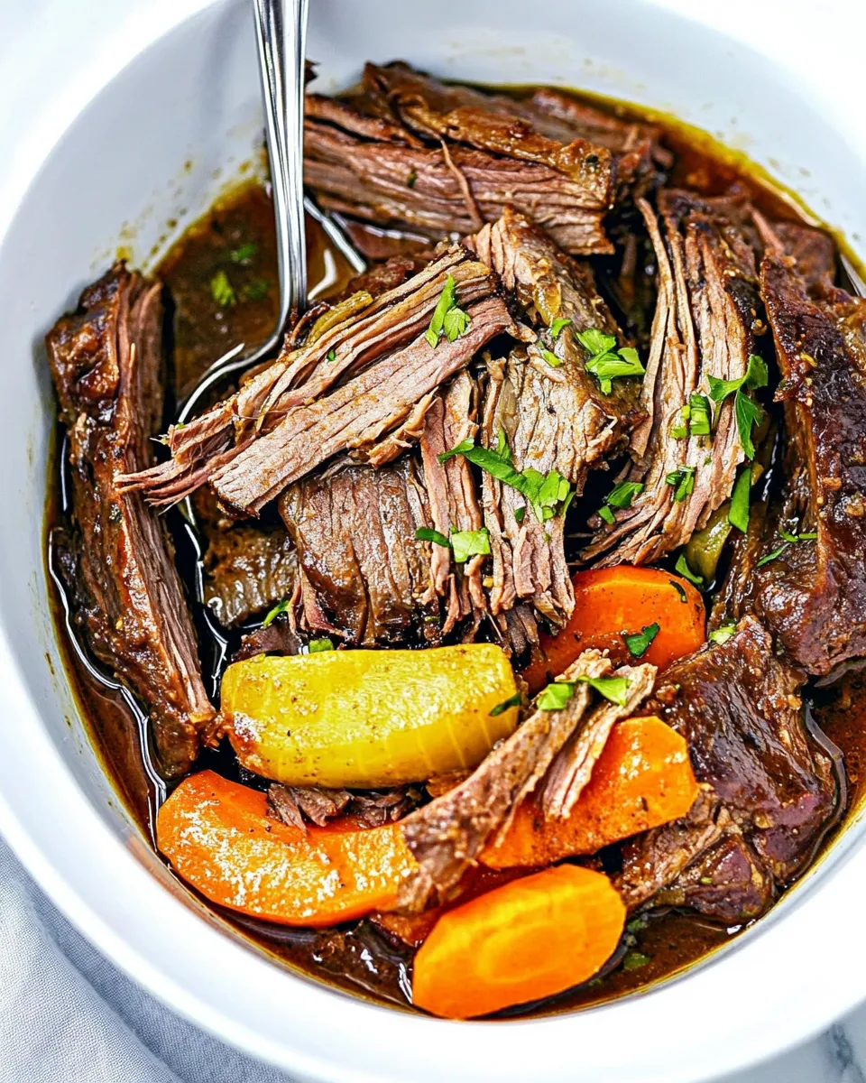 Homemade Mississippi Pot Roast Slow Cooker Recipe picture