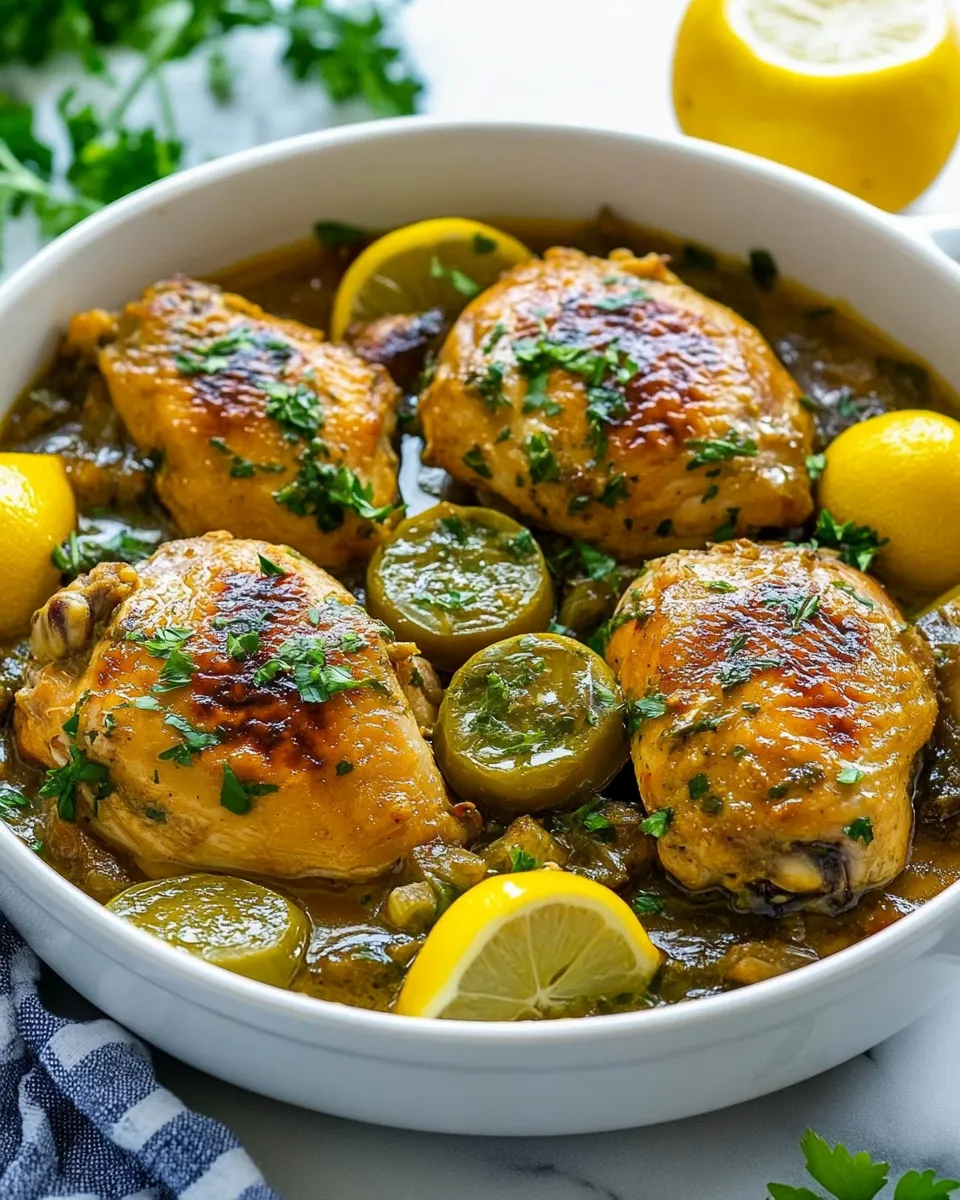 Quick Moroccan Chicken shot