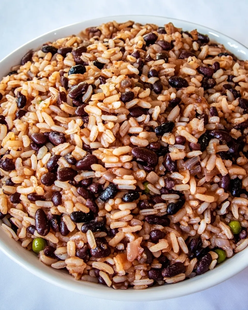 Easy Moros y Cristianos (Cuban Rice & Black Beans) recipe photo
