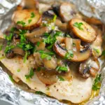 Homemade Mushroom Chicken Foil Packets photo