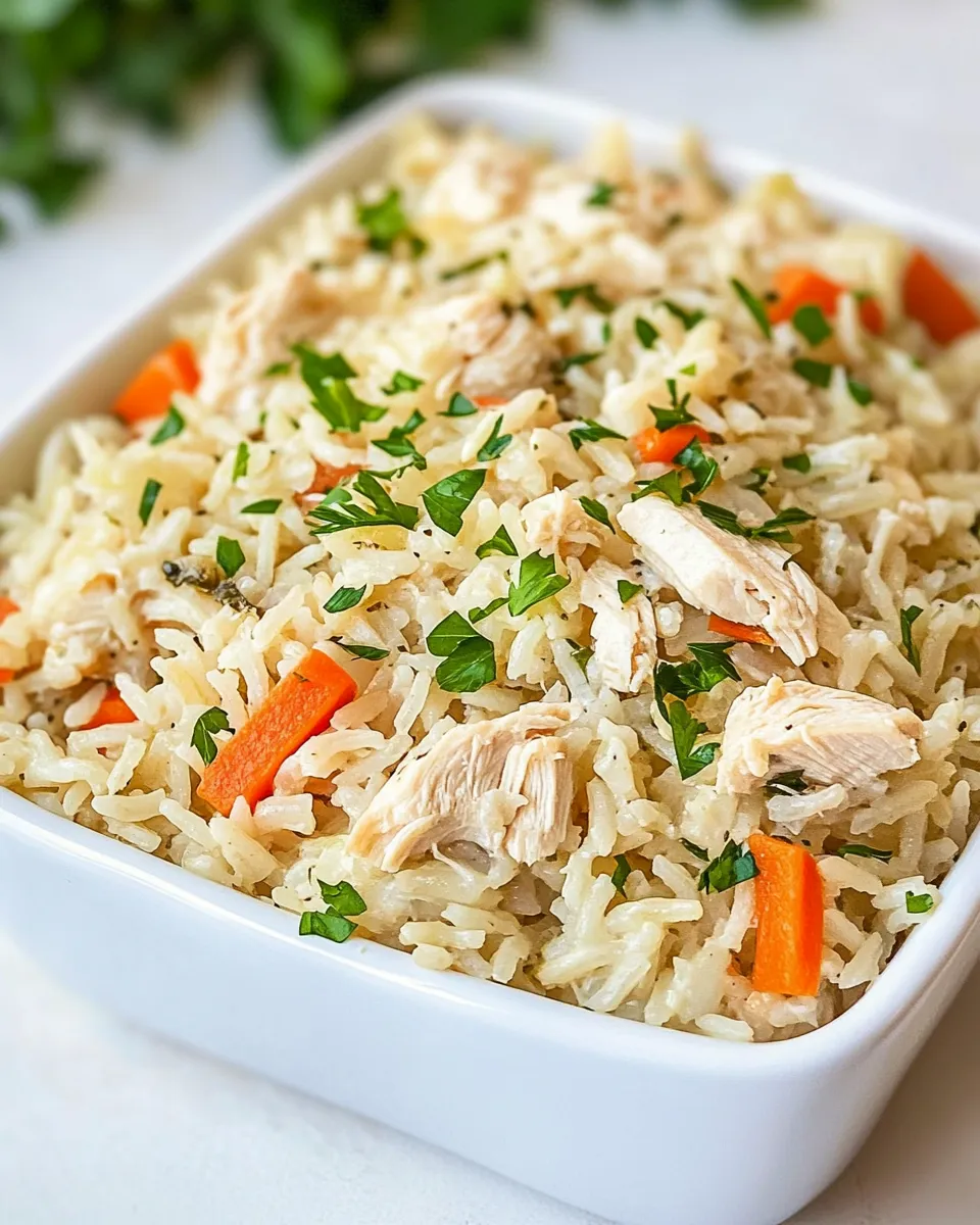 Delicious Nanas Epic Chicken and Rice shot