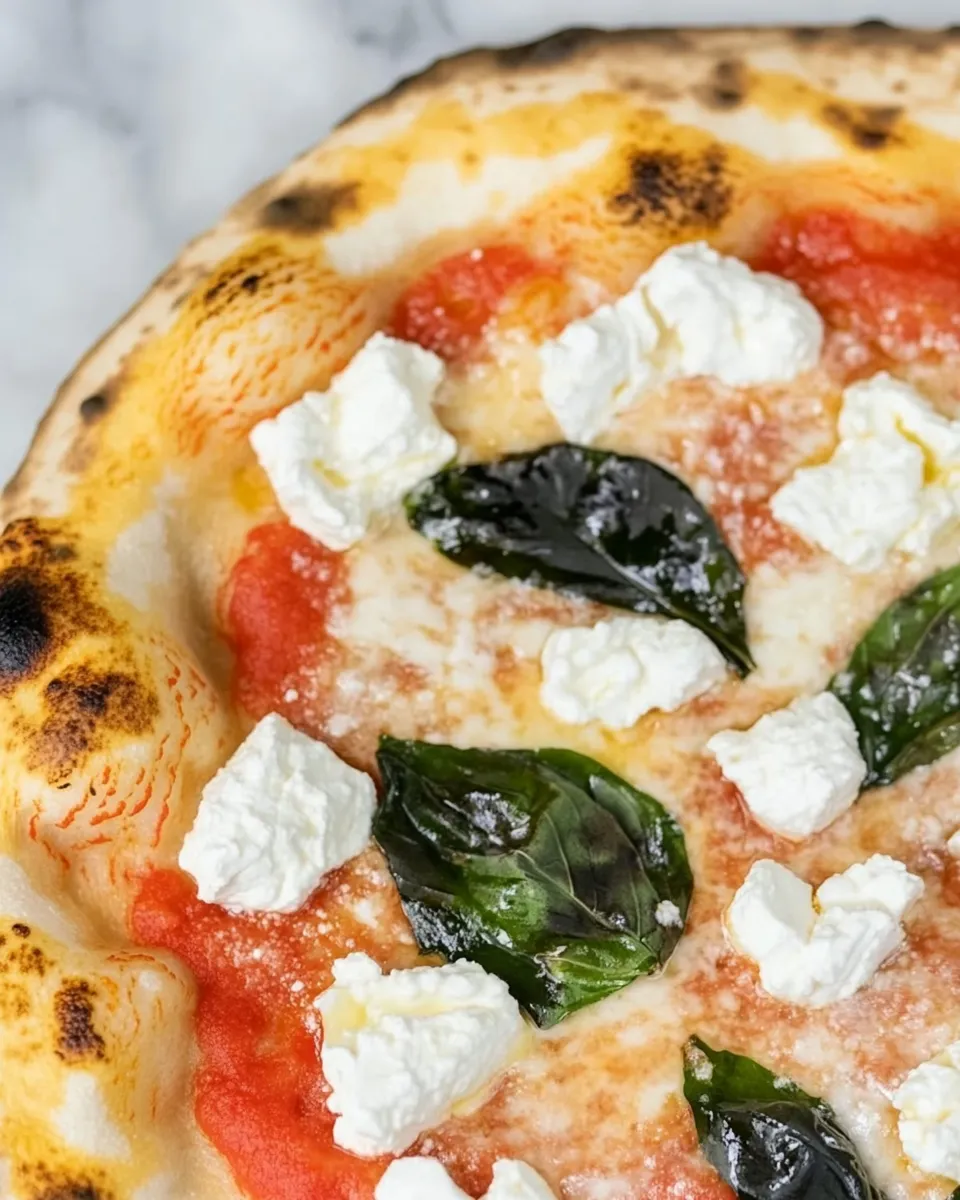 Easy Neapolitan Pizza food shot