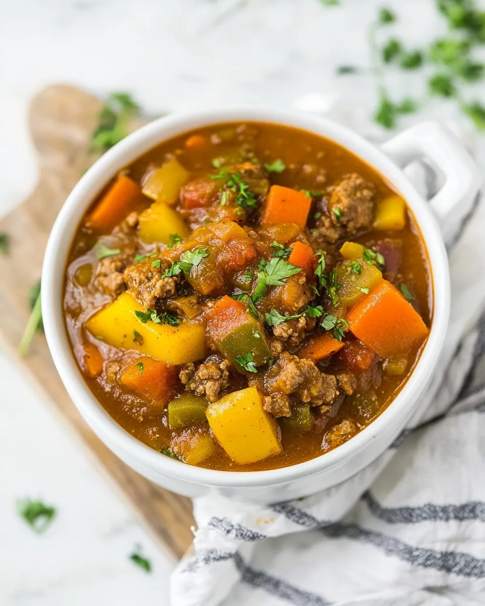 Classic Nightshade-Free AIP Chili Recipe (Paleo, Whole30) image