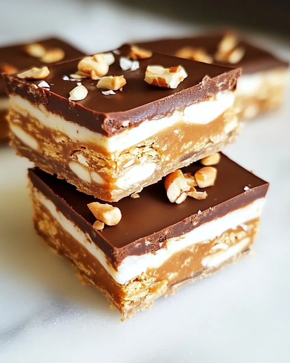 Homemade No-Bake Chubby Hubby Bars photo