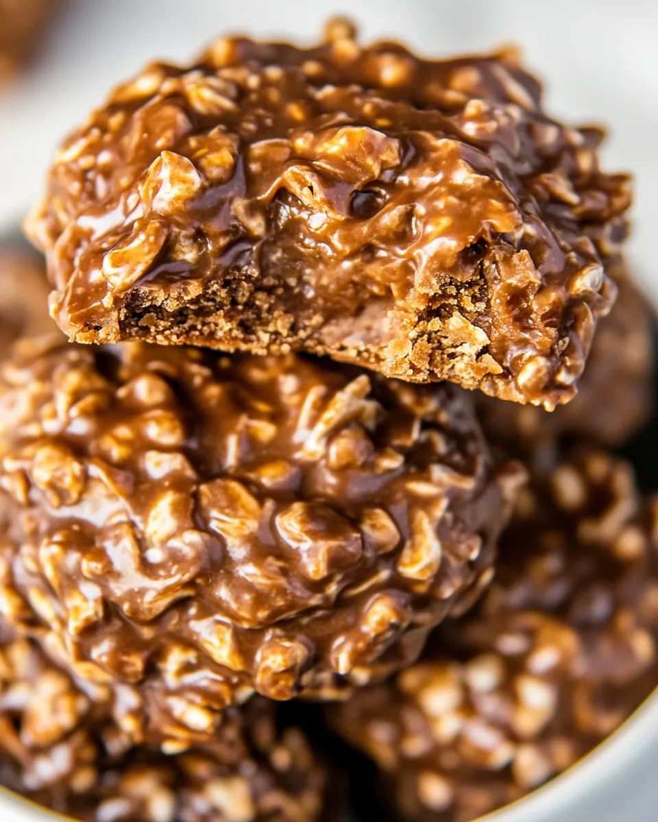 Easy No Bake Cookies Recipe picture