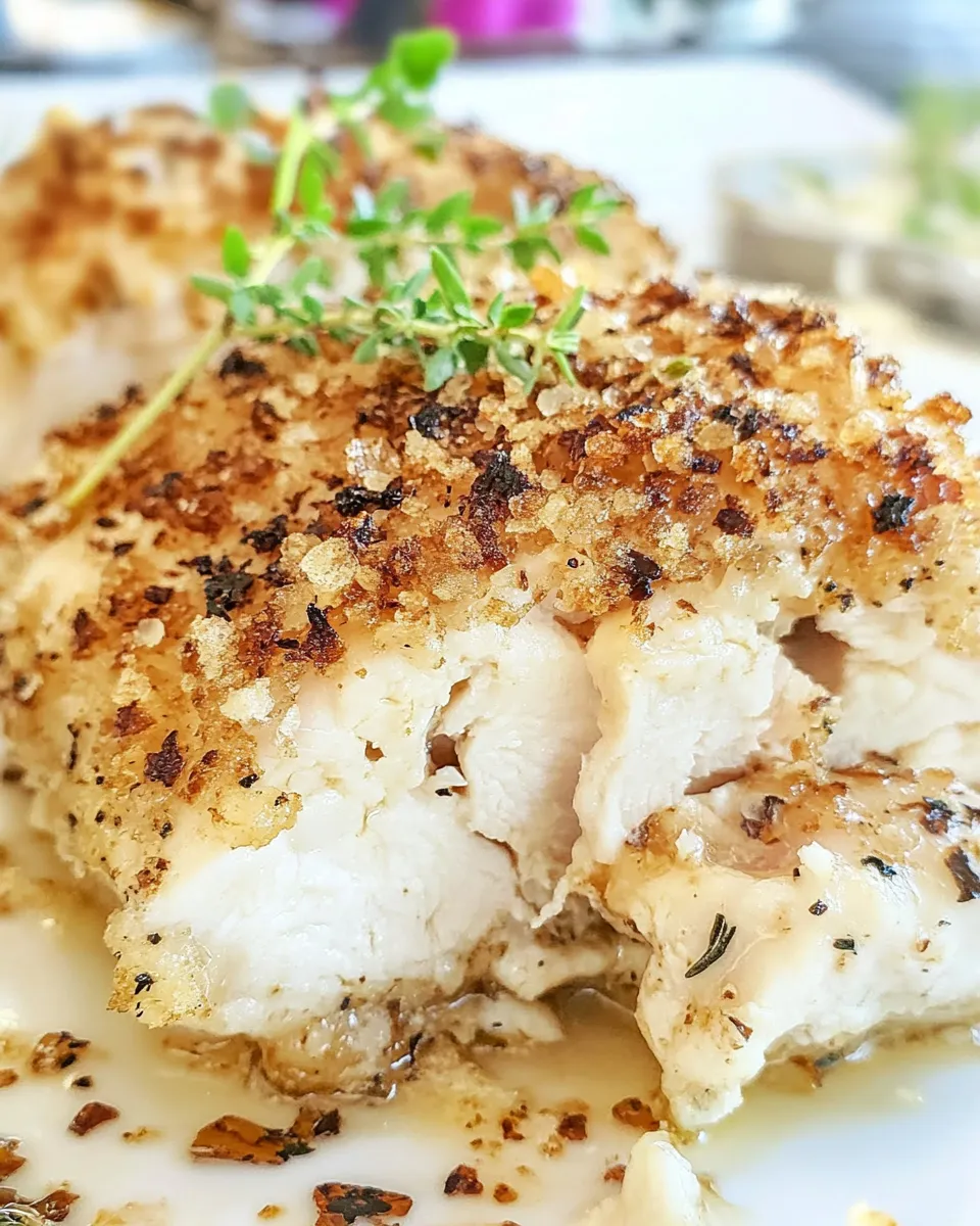 Delicious No Peek Chicken shot