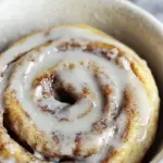 Homemade No Yeast Eggnog Cinnamon Rolls photo