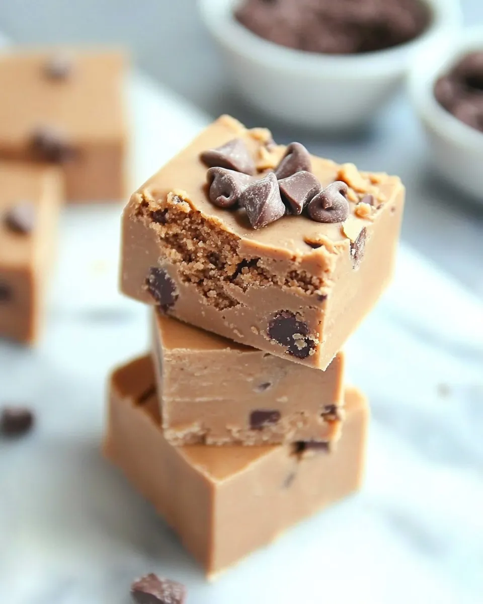 Best Nutella Peanut Butter Cookie Dough Fudge picture