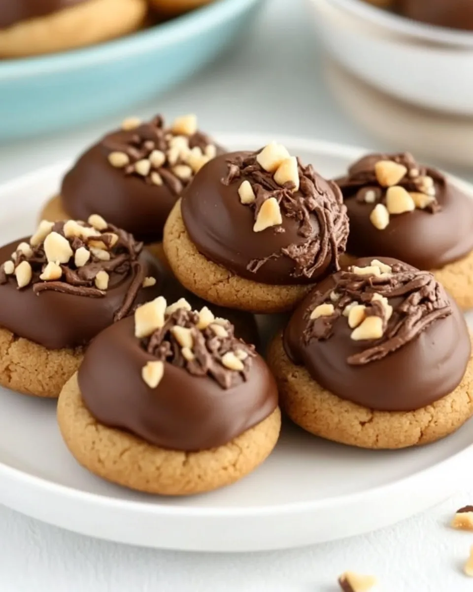Classic Nutella Thumbprint Cookies image