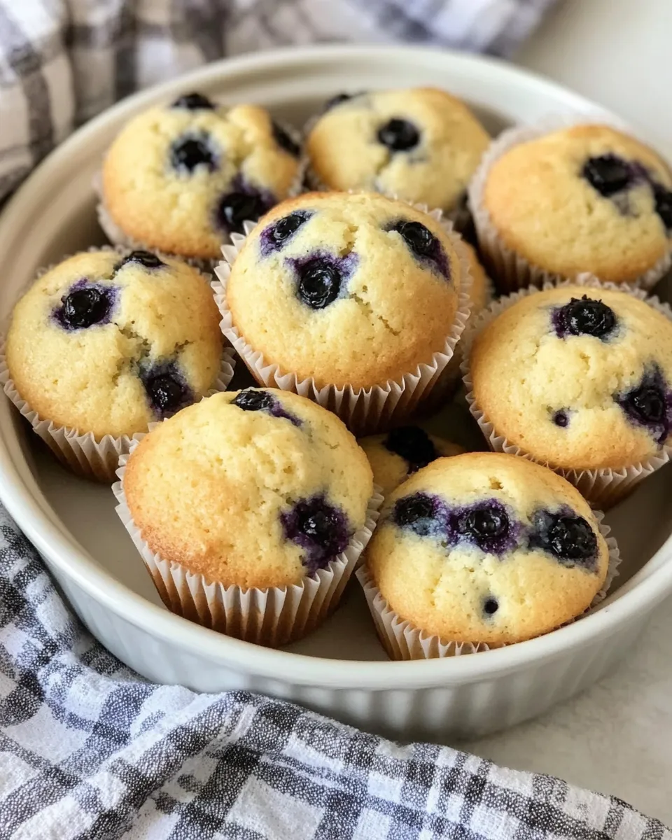Homemade Old Fashioned Blueberry Muffins photo