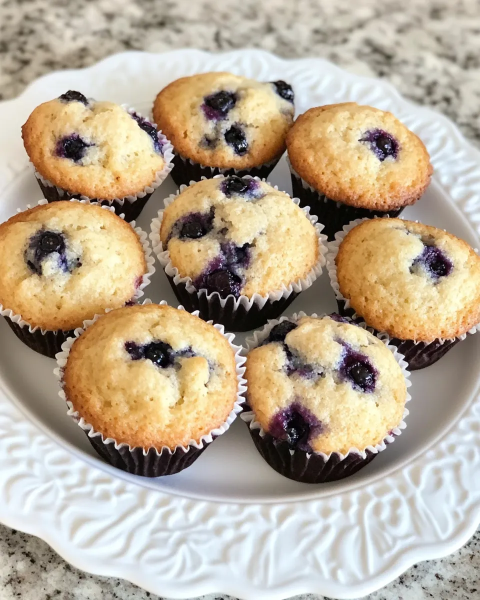 Easy Old Fashioned Blueberry Muffins picture