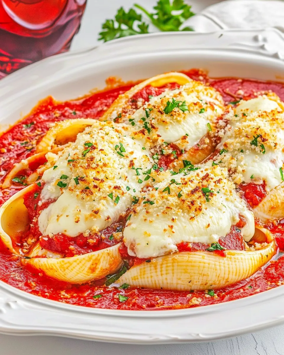 Quick Olive Garden Giant Cheese Stuffed Shells: Easy Restaurant-Quality Pasta at Home shot