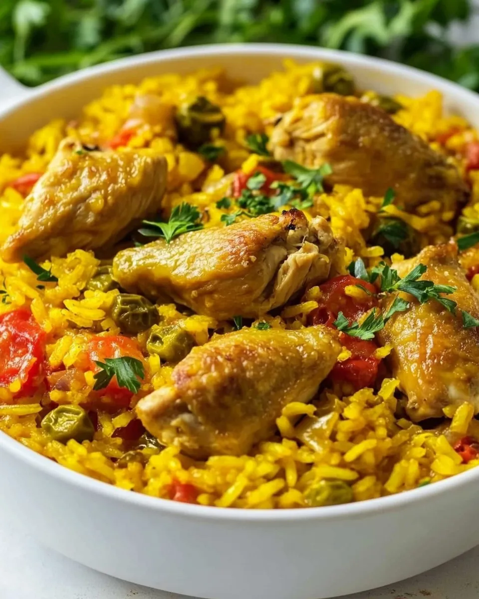 Classic One-Pot Chicken Paella image