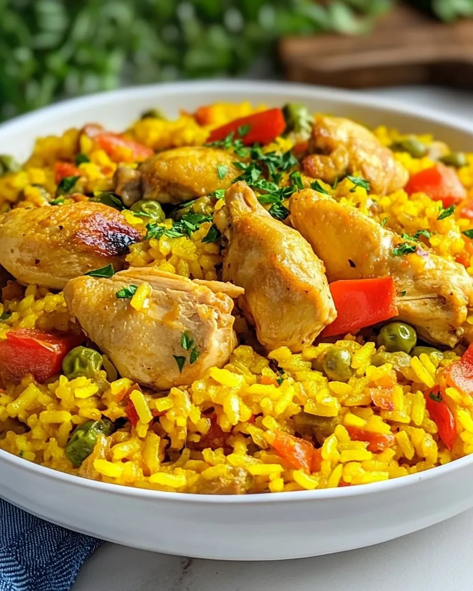 Easy One-Pot Chicken Paella picture