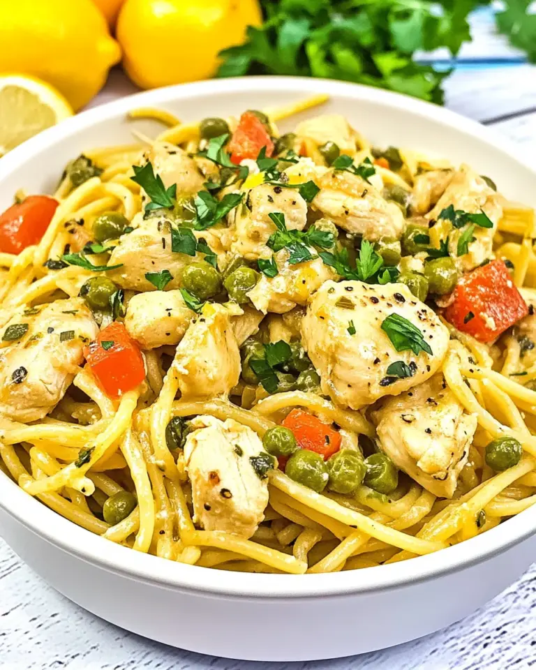 Homemade One-Pot Chicken Piccata Pasta photo