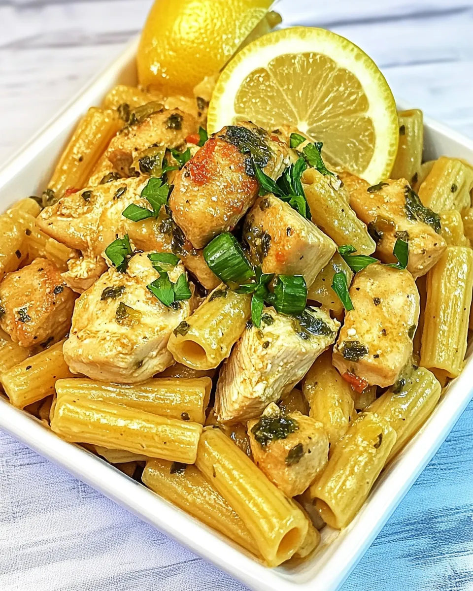 Classic One-Pot Chicken Piccata Pasta image