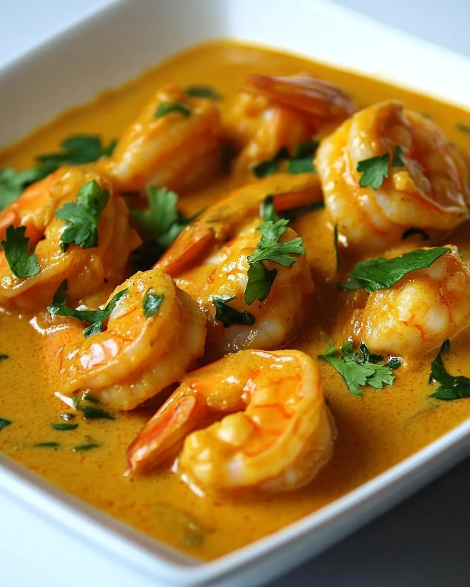 Homemade One-Pot Coconut Curry Shrimp photo