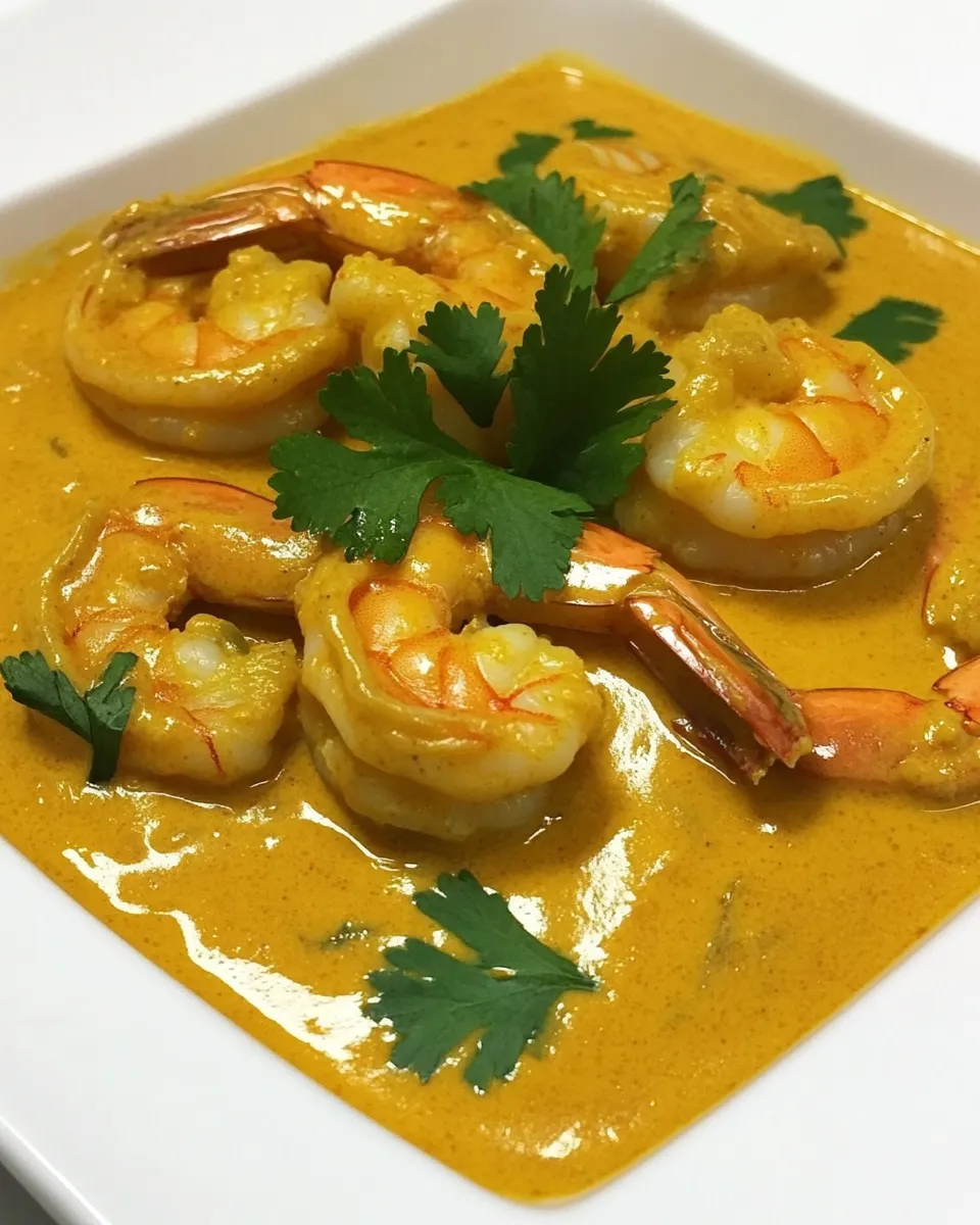 Classic One-Pot Coconut Curry Shrimp image