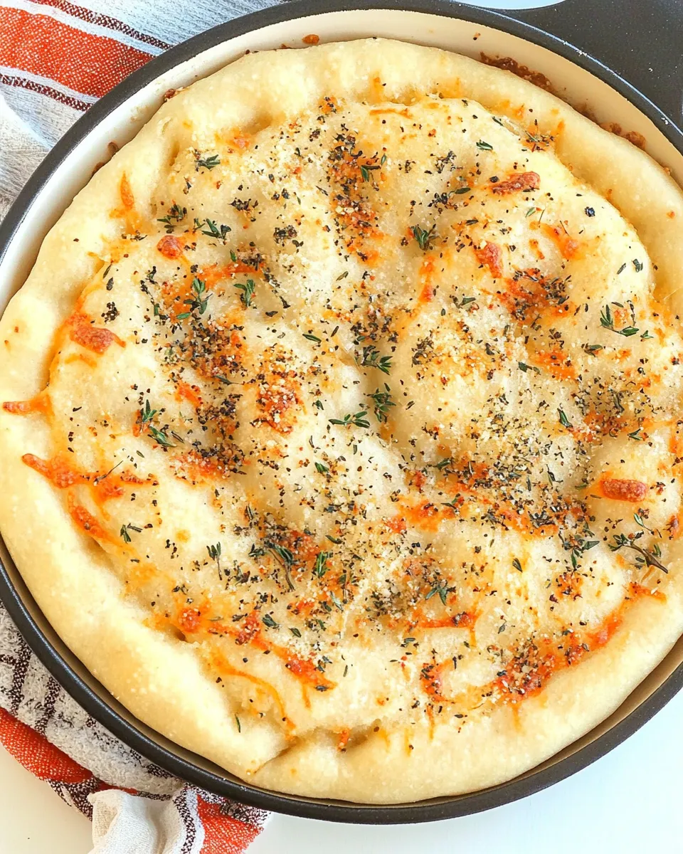 Classic One Hour Skillet Focaccia recipe photo