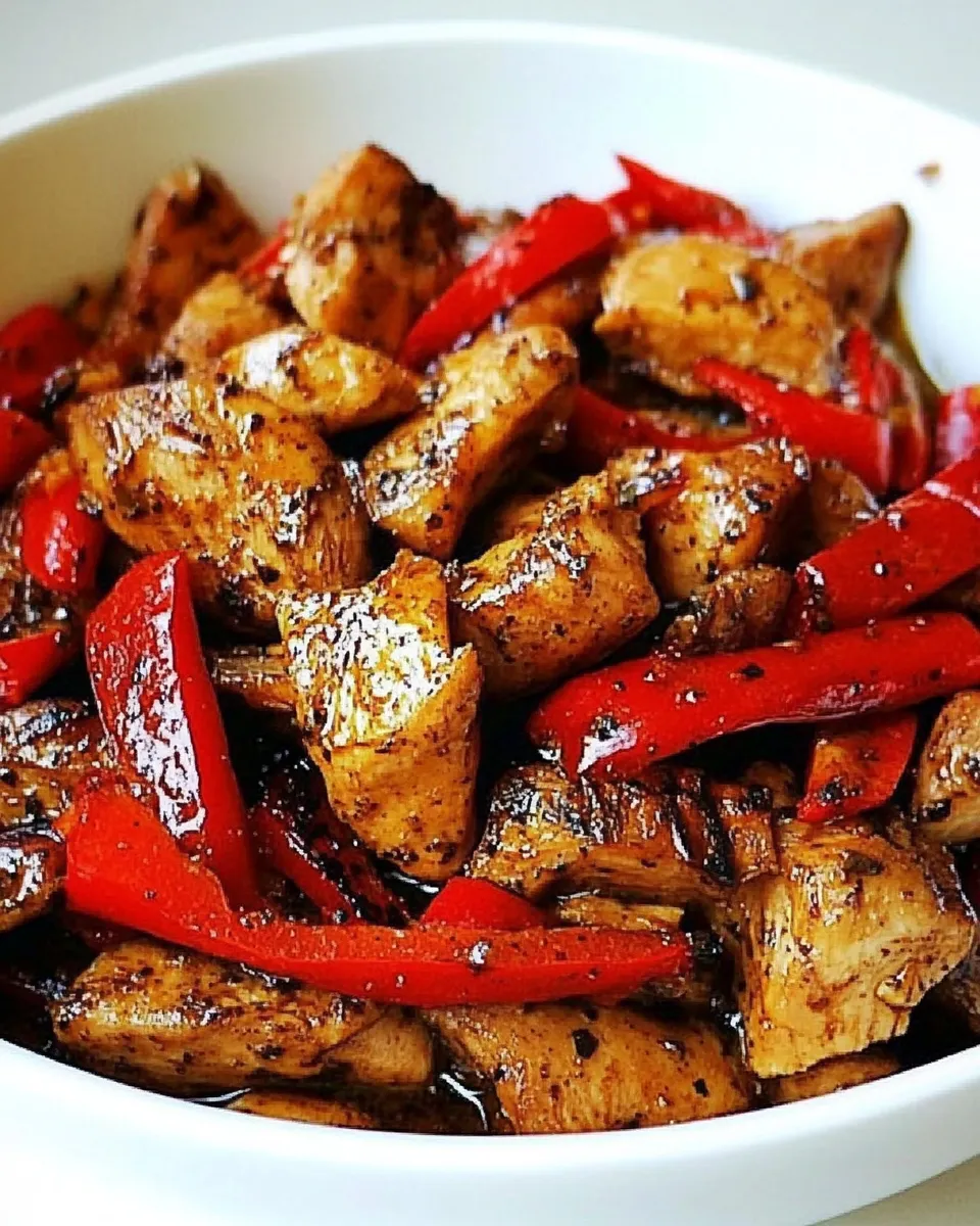 Easy One Pot Black Pepper Chicken picture