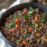 Homemade One Skillet Ground Beef and Wild Rice photo