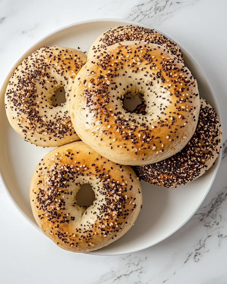 Homemade Onion Bagels photo