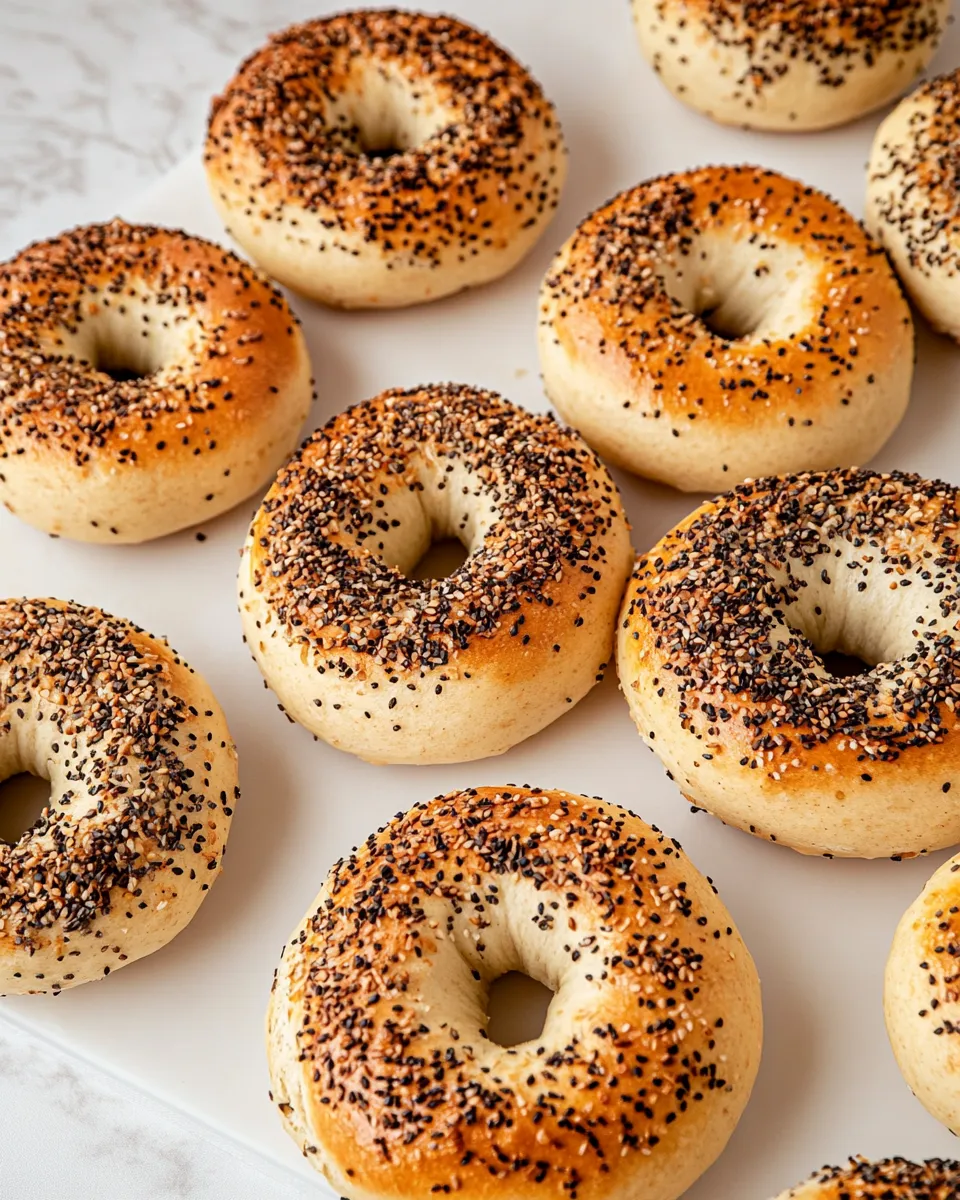 Easy Onion Bagels recipe photo