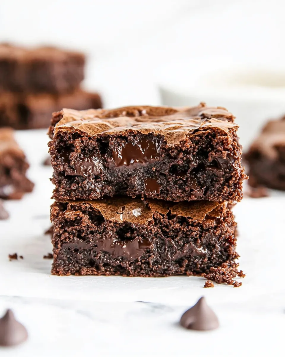 Classic Ooey Gooey Brownies image