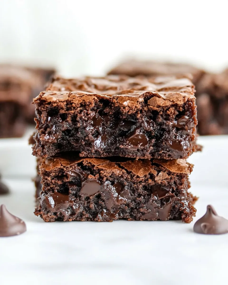 Easy Ooey Gooey Brownies picture