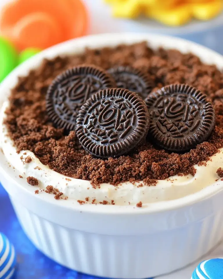 Homemade Oreo Dirt Pie Recipe dish photo