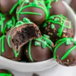 Homemade Oreo Mint Chocolate Truffles photo