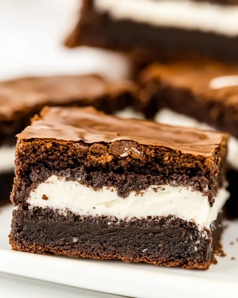 Homemade Oreo Stuffed Brownies photo
