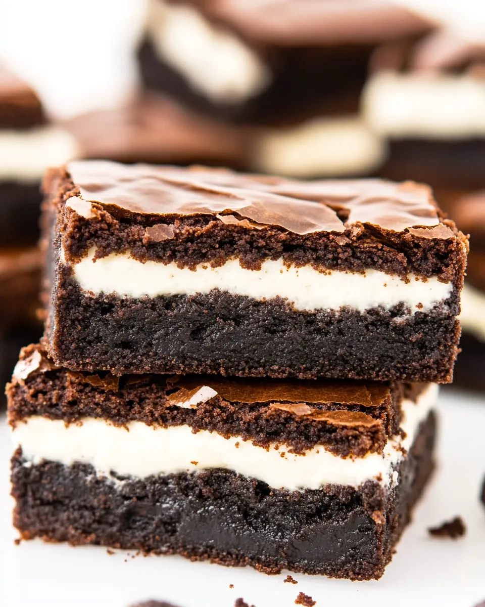 Easy Oreo Stuffed Brownies picture
