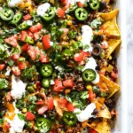 Homemade Oven Baked Sheet Pan Nachos photo