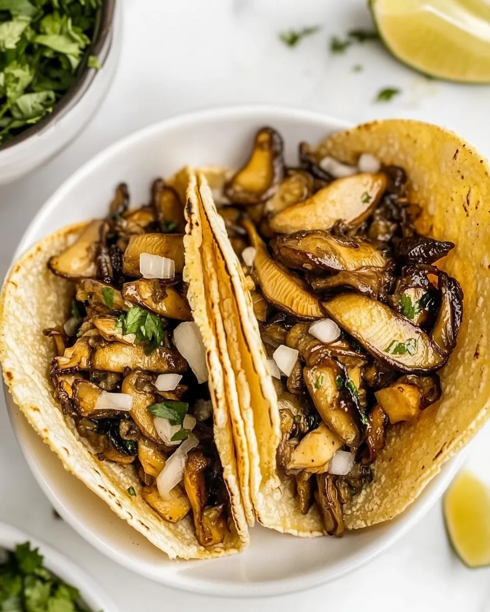 Homemade Oyster Mushroom Tacos photo