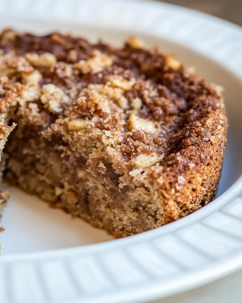 Classic Paleo Banana Coffee Cake image
