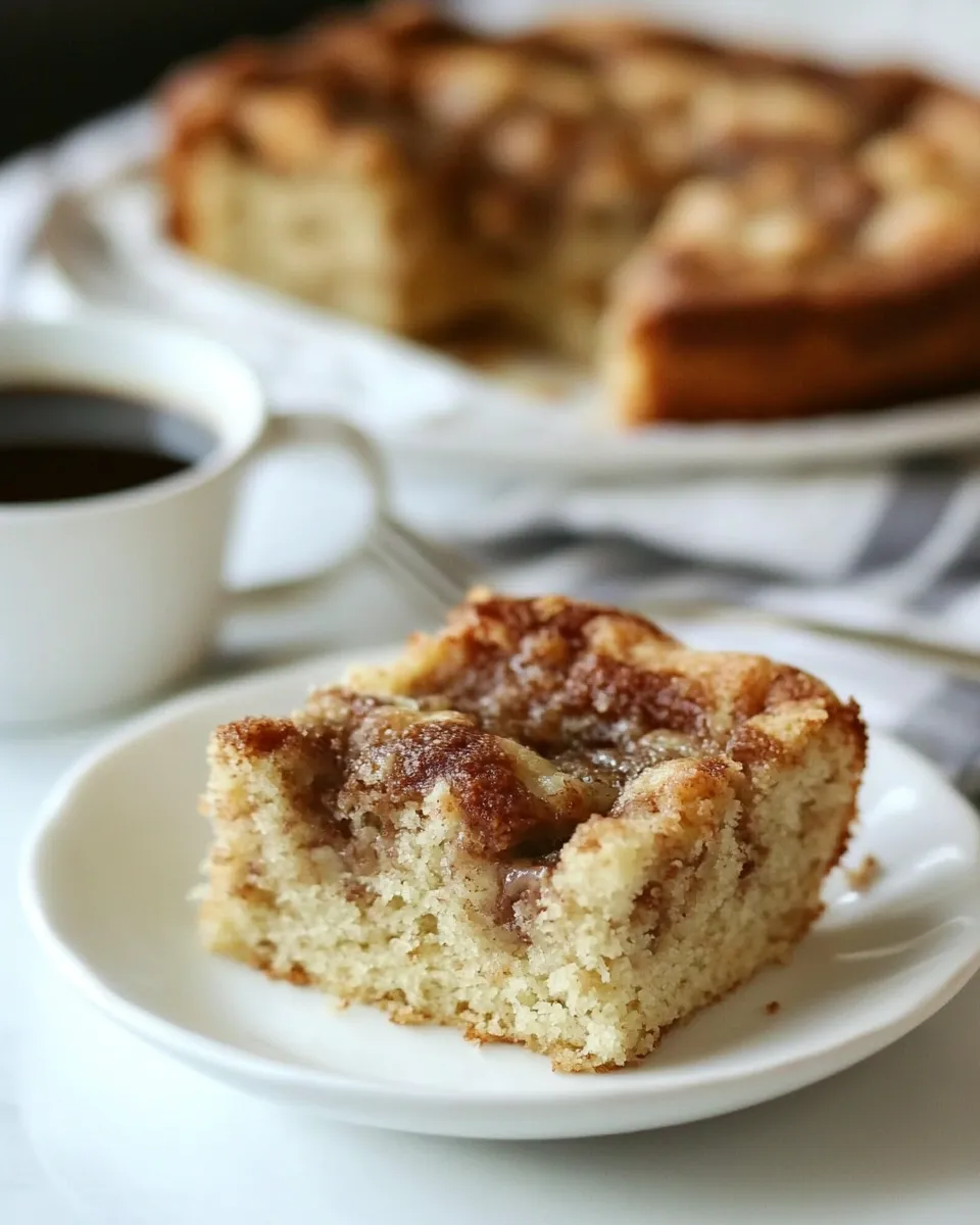 Homemade Paleo Coffee Cake photo