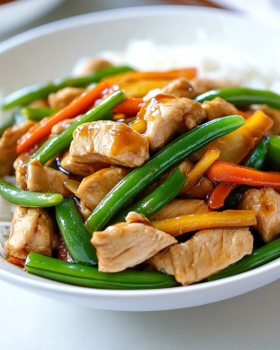 Homemade Panda Express-Inspired String Bean Chicken photo